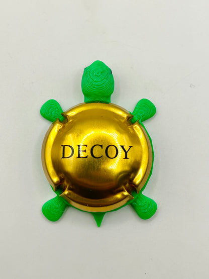 Decoy Wine - Bottle Cap Magnet Turtle Shell Shocked Art