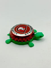 Einbecker German Beer (Winter Bock) - Bottle Cap Magnet Turtle Shell Shocked Art