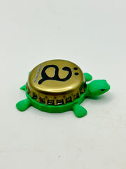 Bravery Brewing - Bottle Cap Magnet Turtle Shell Shocked Art