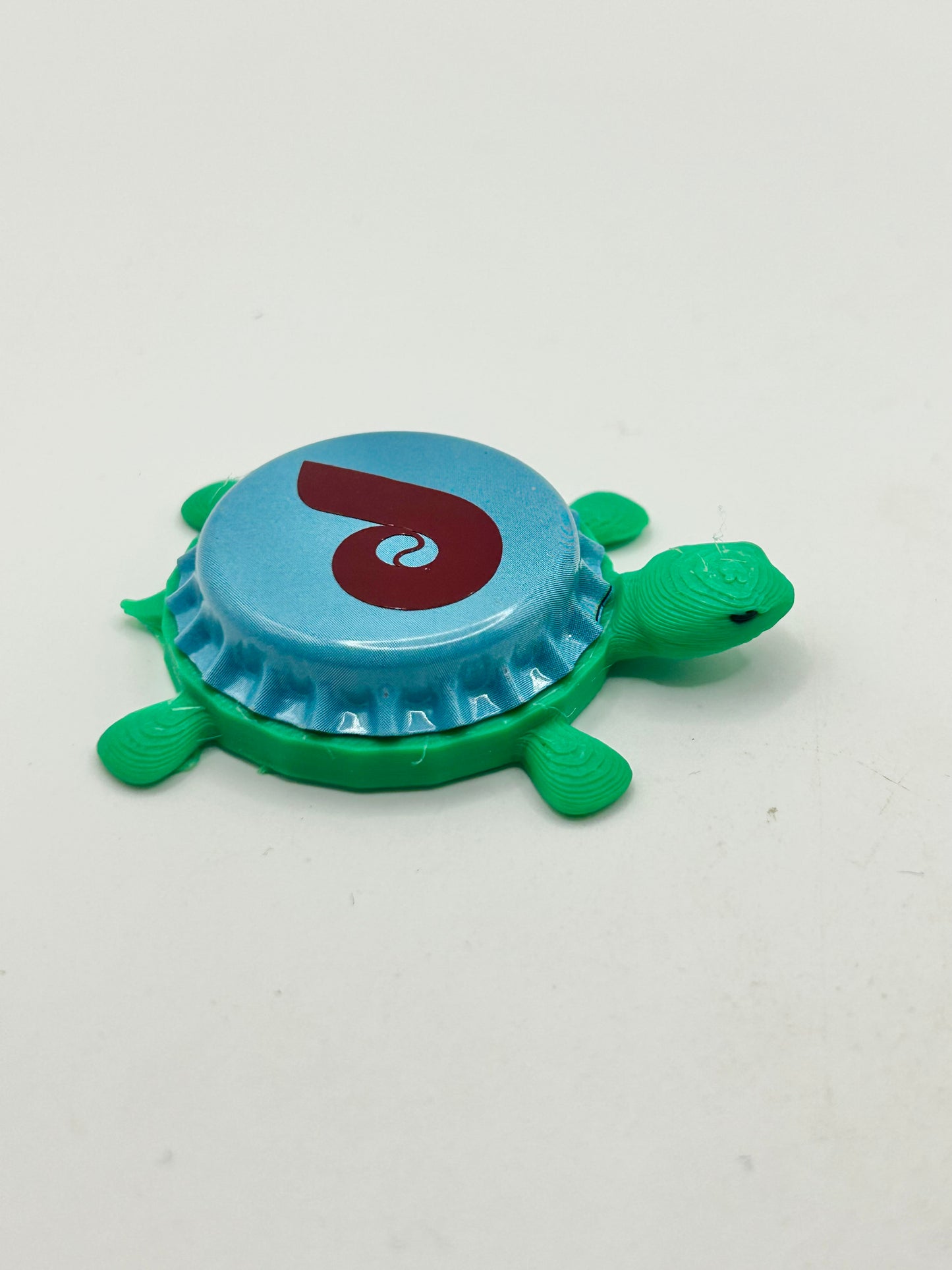 Philadelphia Phillies Retro Powder Blue | Bottle Cap Magnet Turtle Shell Shocked Art