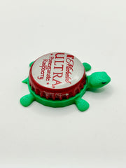 Michelob Ultra Pomegranate Raspberry - Bottle Cap Magnet Turtle Shell Shocked Art