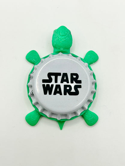 Star Wars - Bottle Cap Magnet Turtle Shell Shocked Art