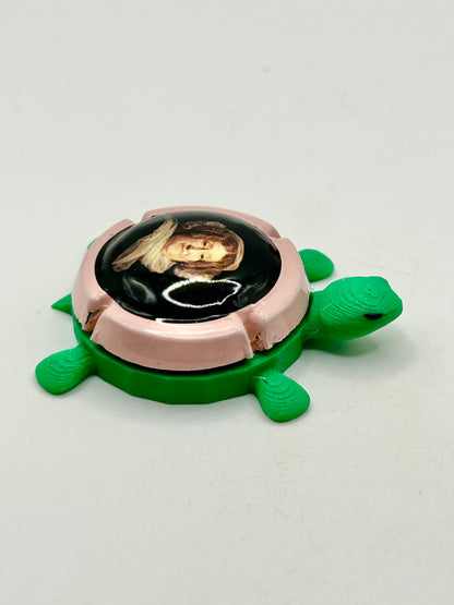 Veuve Clicquot Champagne (Pink) - Bottle Cap Magnet Turtle Shell Shocked Art