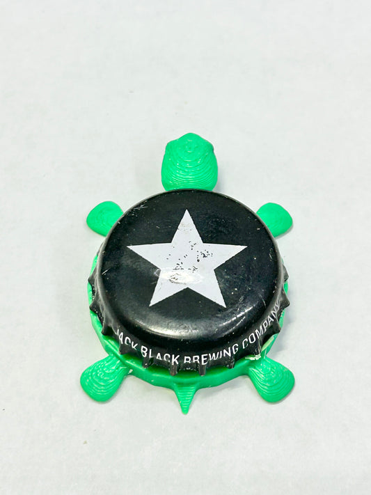 Jack Black Brewing - Bottle Cap Magnet Turtle
