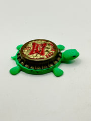 Miller High Life (Vintage Twist Off) - Bottle Cap Magnet Turtle Shell Shocked Art