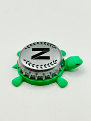 Newport Brewing - Bottle Cap Magnet Turtle Shell Shocked Art