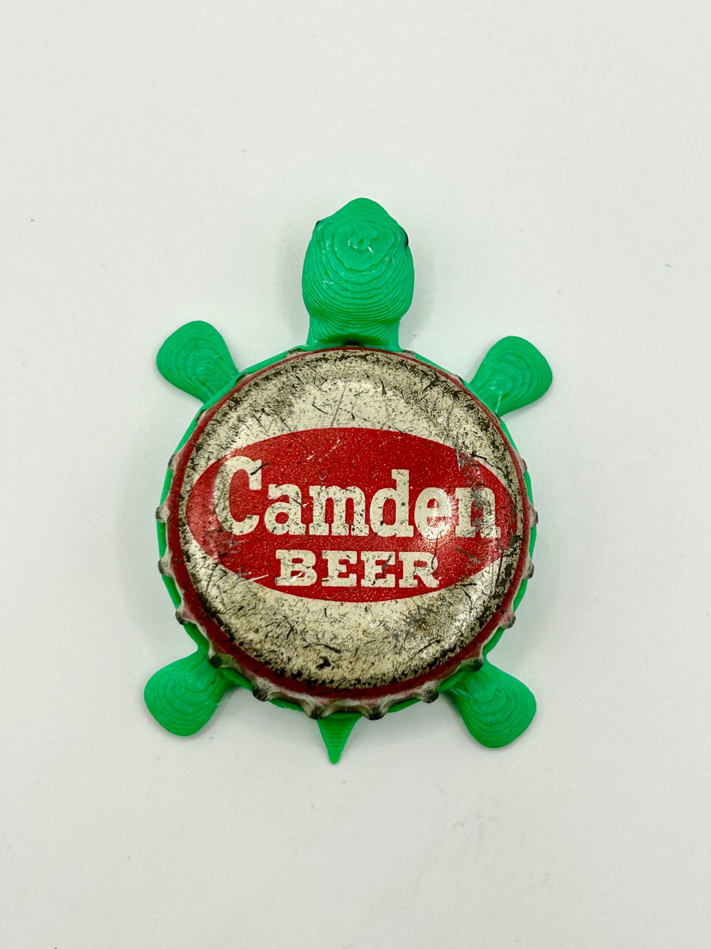 Camden Beer (Vintage) - Bottle Cap Magnet Turtle