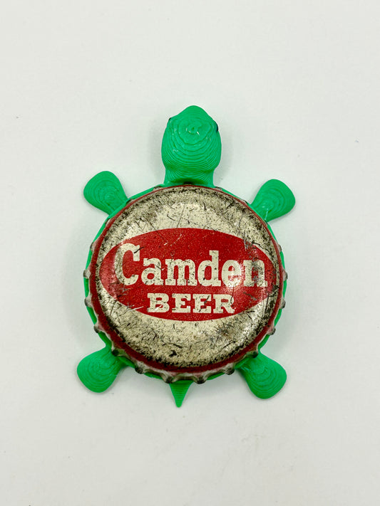 Camden Beer (Vintage) - Bottle Cap Magnet Turtle
