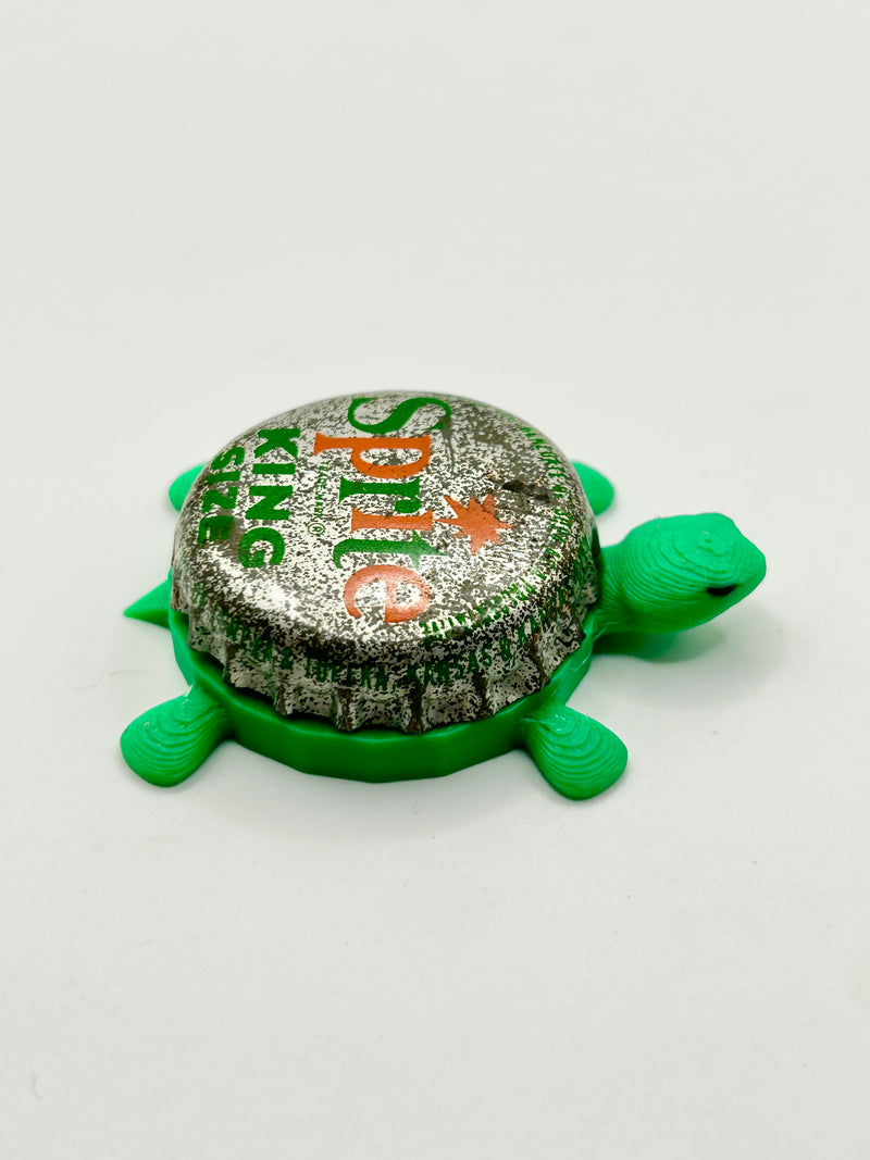 Sprite King (Vintage) - Bottle Cap Magnet Turtle Shell Shocked Art