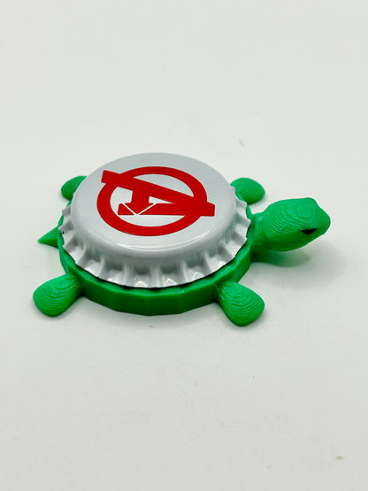 Avengers - Bottle Cap Magnet Turtle Shell Shocked Art