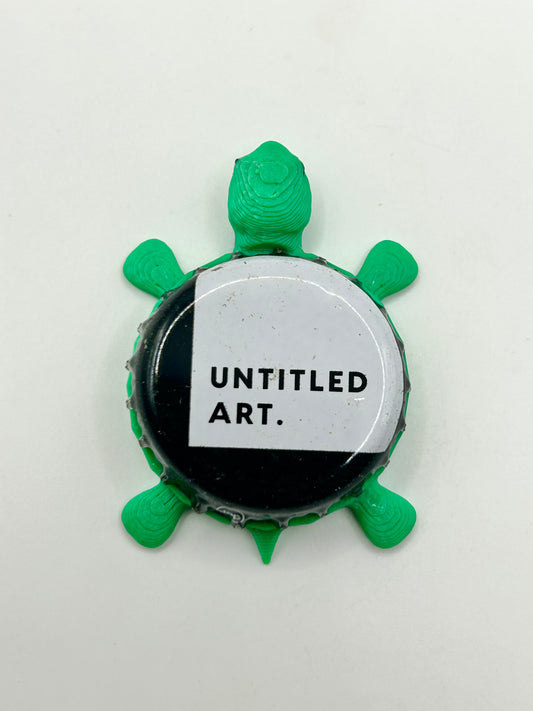 Untitled Art Brewing - Bottle Cap Magnet Turtle