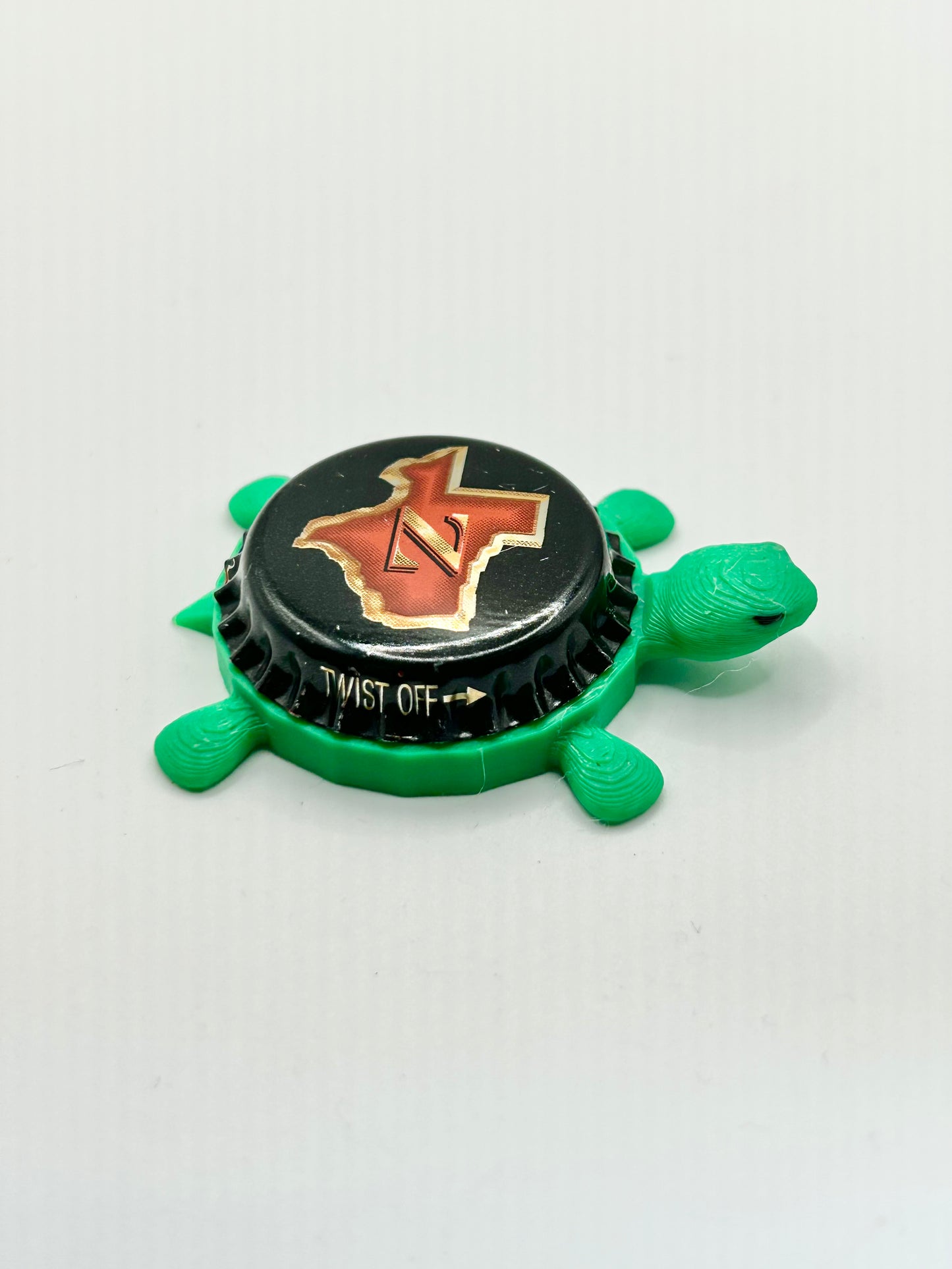 Ziegen Bock - Bottle Cap Magnet Turtle