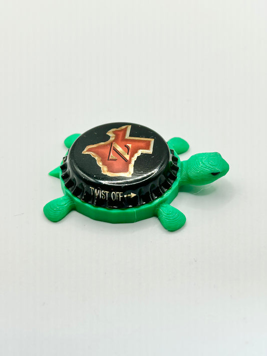 Ziegen Bock - Bottle Cap Magnet Turtle