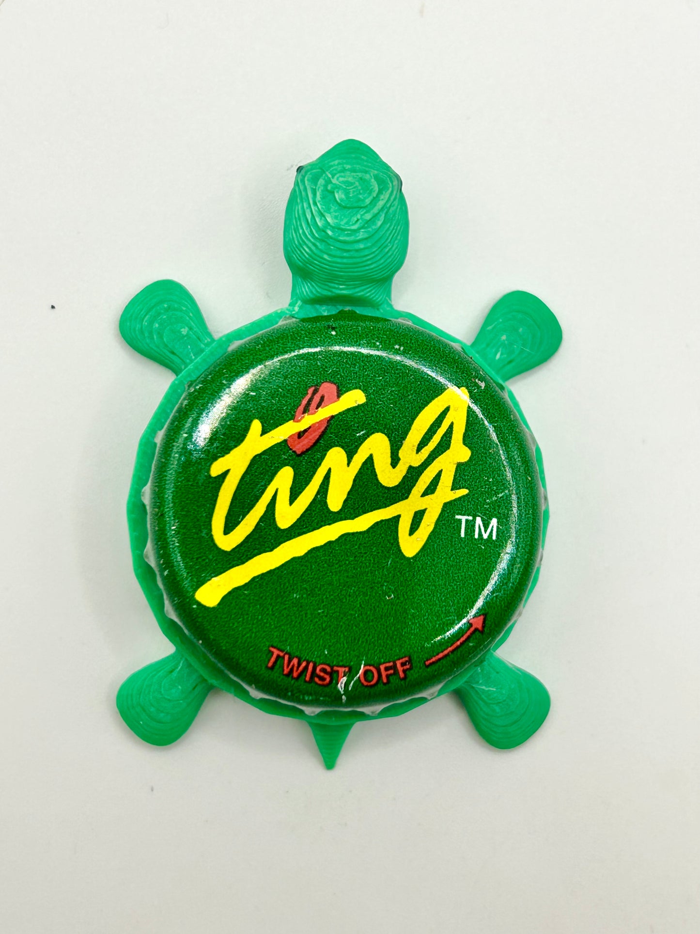 Ting Soda (Jamaican) - Bottle Cap Magnet Turtle