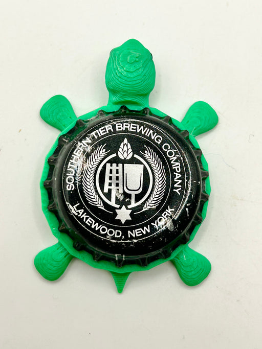 Southern Tier Brewing (Vintage) - Bottle Cap Magnet Turtle Shell Shocked Art