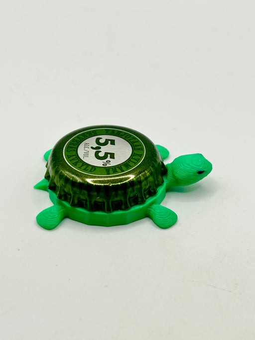 Kaktus Lonkero 5.5 - Sinebrychoff Brewing - Bottle Cap Magnet Turtle Shell Shocked Art