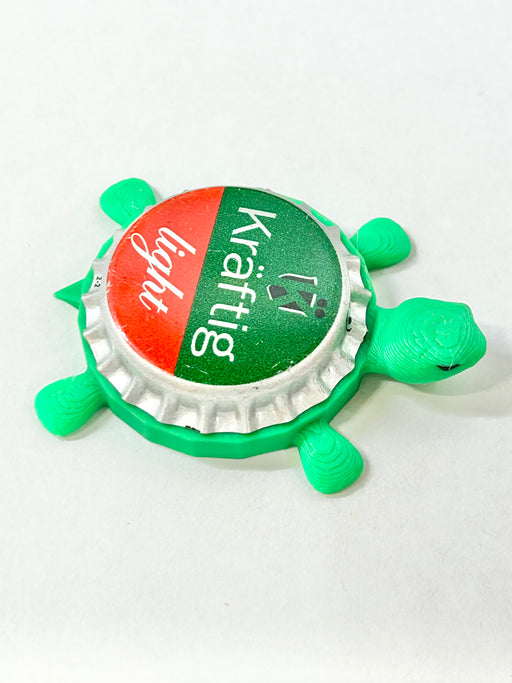 Kraftig Light - Bottle Cap Magnet Turtle Shell Shocked Art