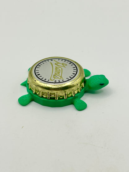 Grant’s Yakima Brewing - Bottle Cap Magnet Turtle Shell Shocked Art