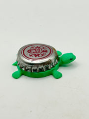 Old Milwaukee (Vintage) - Bottle Cap Magnet Turtle Shell Shocked Art