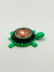 United States Marine Corps - Bottle Cap Magnet Turtle Shell Shocked Art