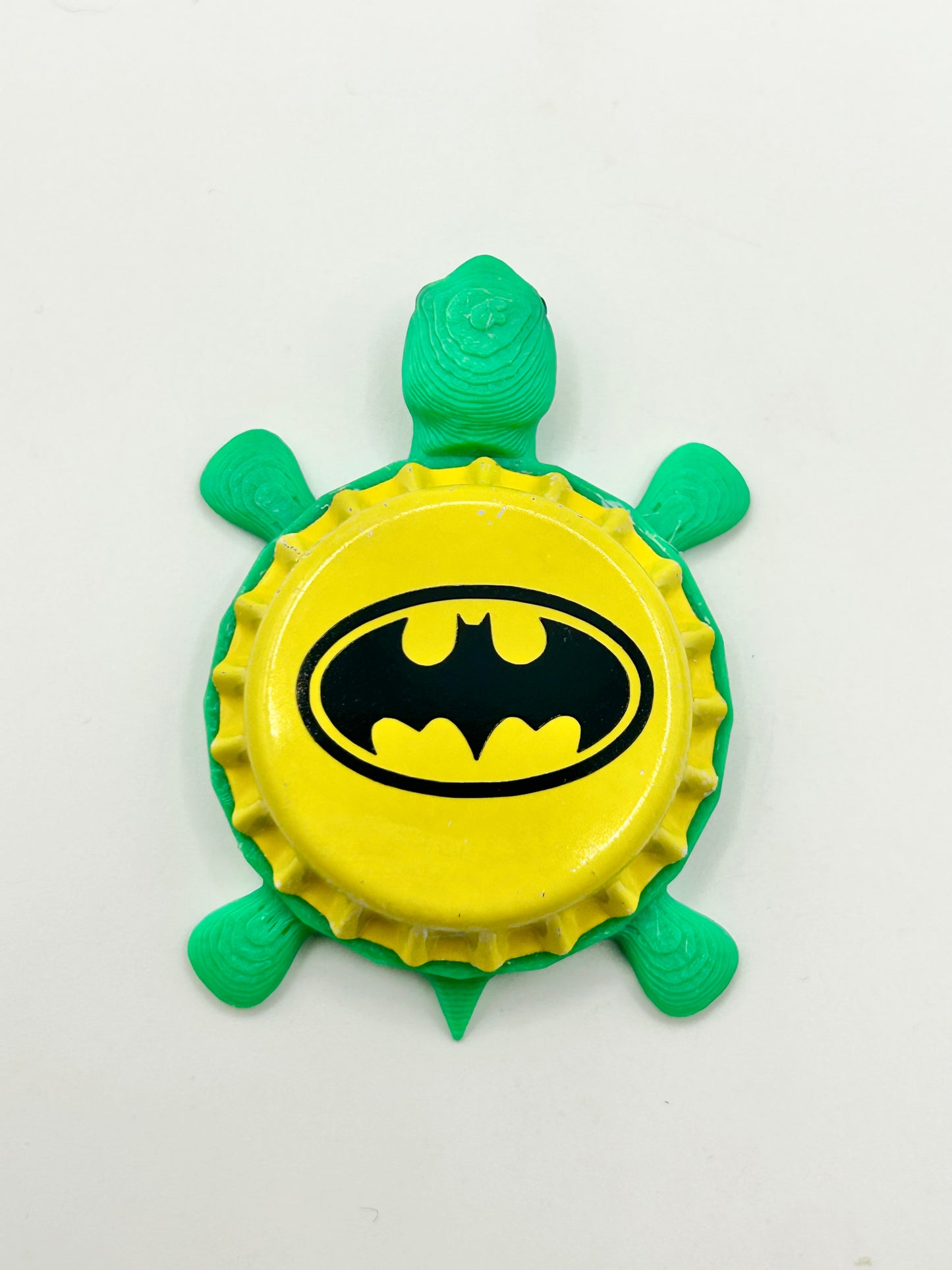 Batman - Bottle Cap Magnet Turtle