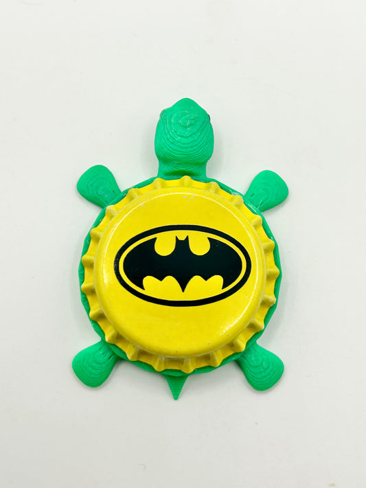 Batman - Bottle Cap Magnet Turtle