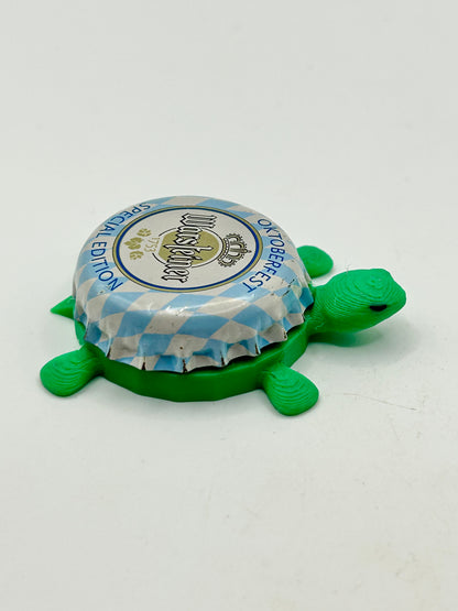 Warsteiner Oktoberfest (Special Edition) - Bottle Cap Magnet Turtle Shell Shocked Art