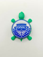 Tonka Brewing - Bottle Cap Magnet Turtle Shell Shocked Art