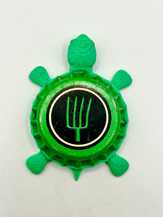 Sonoma Brewing Cider - Bottle Cap Magnet Turtle