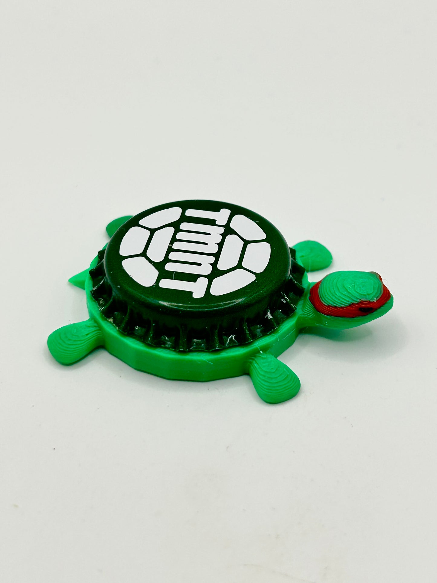 Raphael TMNT - Bottle Cap Magnet Turtle