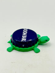 Doom Bar - Bottle Cap Magnet Turtle Shell Shocked Art