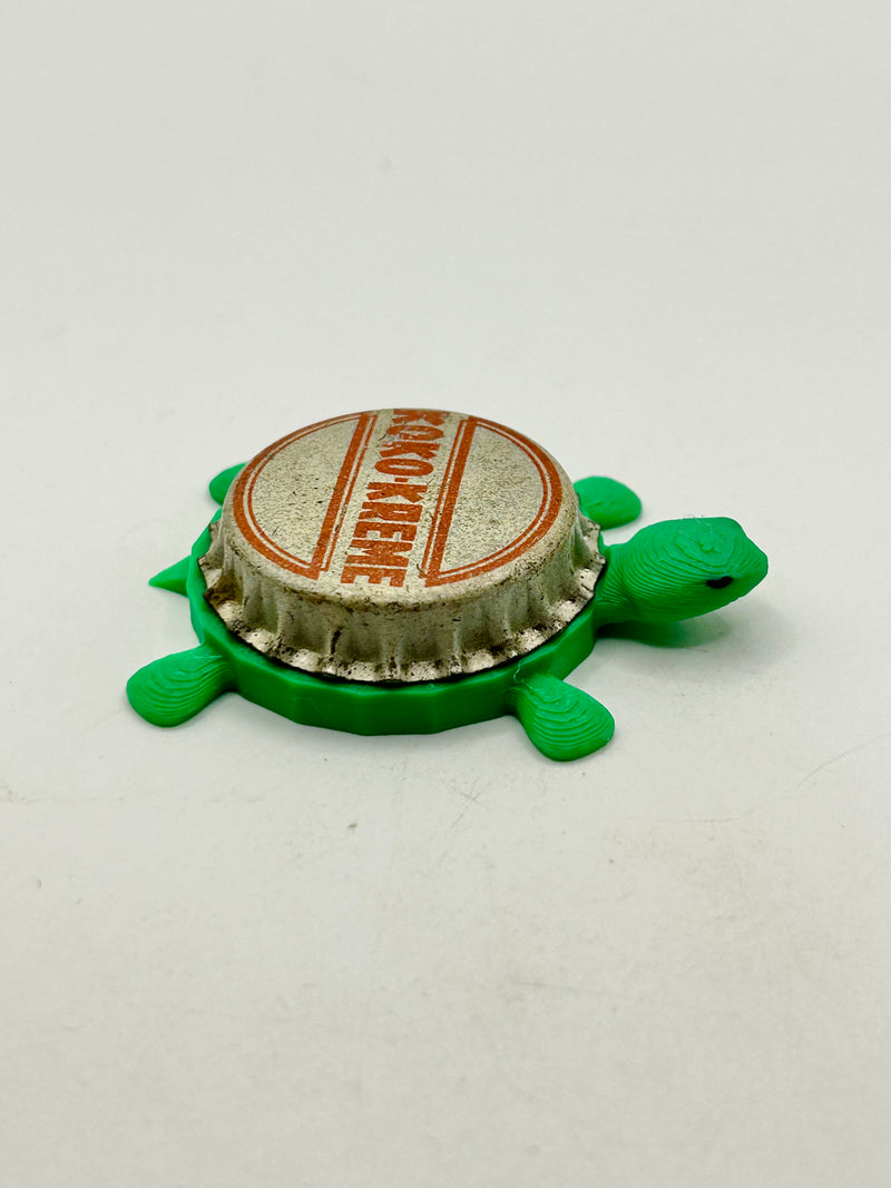 Koko Kreme (Vintage) - Bottle Cap Magnet Turtle Shell Shocked Art