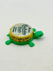 Shiner Birthday Beer Hoppy Pilsner - Bottle Cap Magnet Turtle Shell Shocked Art