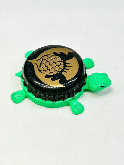 Twisted Thistle IPA (Belhaven Brewery) - Bottle Cap Magnet Turtle Shell Shocked Art