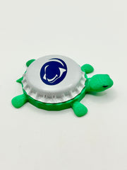 Penn State (Nittany Lion) - Bottle Cap Magnet Turtle Shell Shocked Art