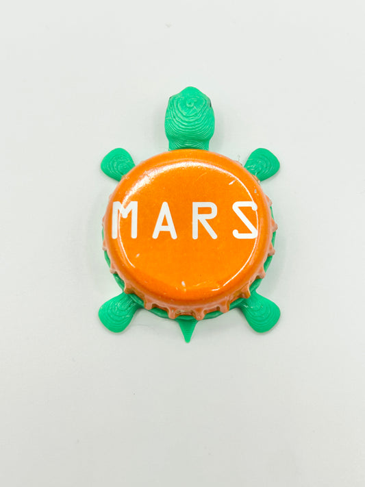 Bell's Mars - Bottle Cap Magnet Turtle