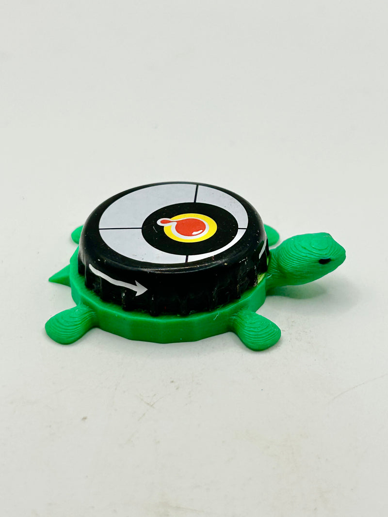Redbach Beer (White & Black) - Bottle Cap Magnet Turtle Shell Shocked Art