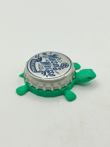 Maisel’s Weisse Original - Bottle Cap Magnet Turtle Shell Shocked Art