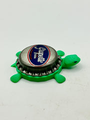 Grapette Soda - Bottle Cap Magnet Turtle Shell Shocked Art