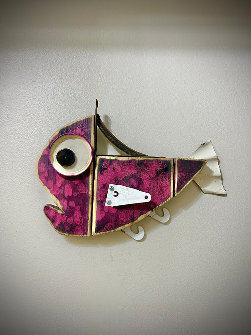 Mojo - Fish Wall Art (10” high x 13” Long) Shell Shocked Art