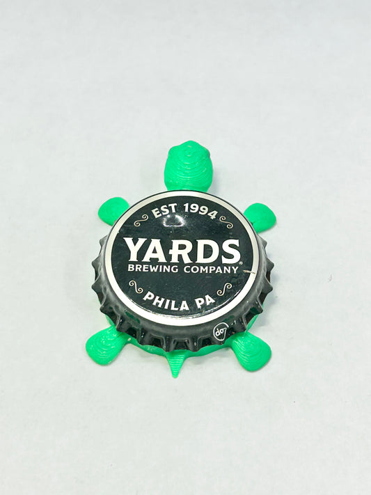 Yards Brewing - Bottle Cap Magnet Turtle