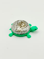 Blenheim Diet Ginger Ale Soda - Bottle Cap Magnet Turtle Shell Shocked Art