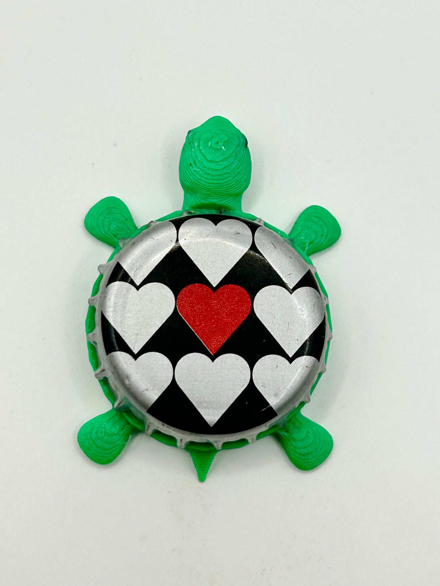 Birradamare Italian Craft Beer - Bottle Cap Magnet Turtle