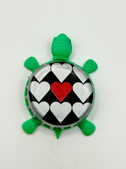 Birradamare Italian Craft Beer - Bottle Cap Magnet Turtle