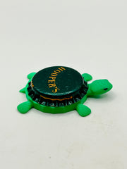 Hooper’s Beer - Bottle Cap Magnet Turtle Shell Shocked Art