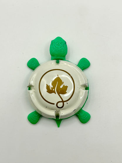 Gloria Ferrer Champagne - Bottle Cap Magnet Turtle