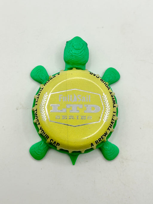 Full Sail Brewing LTD Series (Light Yellow) - Bottle Cap Magnet Turtle Shell Shocked Art