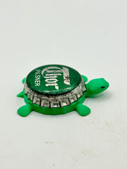 Thor Pilsner - Bottle Cap Magnet Turtle (Copy) Shell Shocked Art