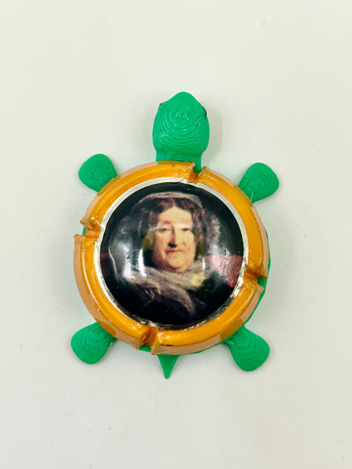 Veuve Clicquot Champagne - Bottle Cap Magnet Turtle Shell Shocked Art