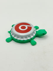 Beats by Dre Headphones - Bottle Cap Magnet Turtle Shell Shocked Art